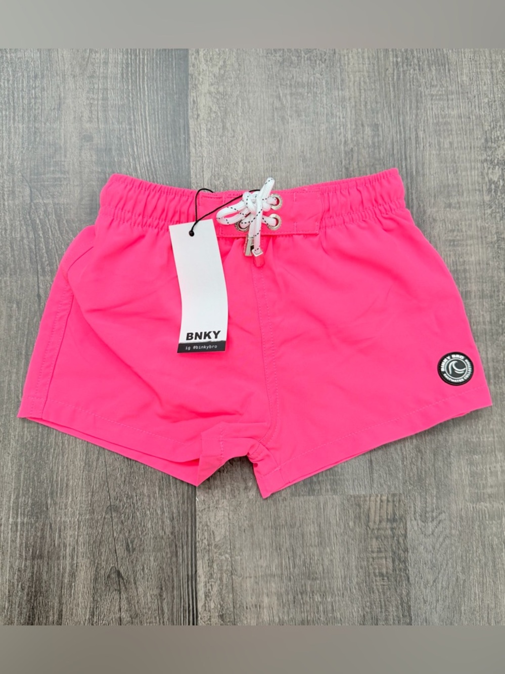 BNKY Kids' Hot Pink Swim Trunks